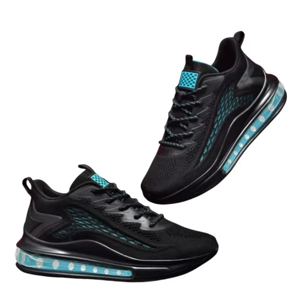 Spring and Autumn New Men's Casual Air Cushion Running Shoes Lightweight Mesh Casual Shoes Anti-Slip Shock Absorbing Sports Shoe - Image 3