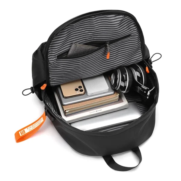 Luxury Men's Backpack High Quality 15.6 Laptop Backpack High-capacity Waterproof Travel Bag Fashion School Backpacks for Men - Image 5