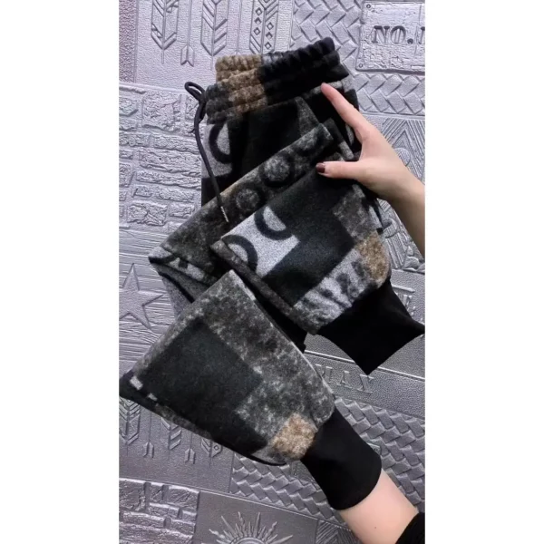 2024 Spring and Autumn New Printed Martin Boots and Pants for Children Fashionable Versatile Casual Legged Harun Pants - Image 4