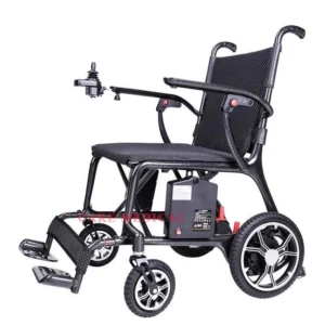 10KG New Design Ultra Light Lightweight Folding Carbon Fiber Electric Wheelchair That Can Be Used On Board.Airplane Travel Chair