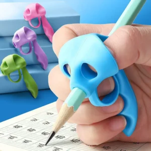 Children's Five Finger Penholder Corrector for Primary School Children's Penholder Good Material Silicone Penholder for Pencil