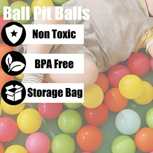 Ocean balls in various colors children's tents outdoor sports parties, children's toys DIY birthday party decorations - Image 5