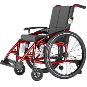 Sports and leisure wheelchair quick-release aluminum alloy ultra-light elderly foldable walker trolley height adjustable