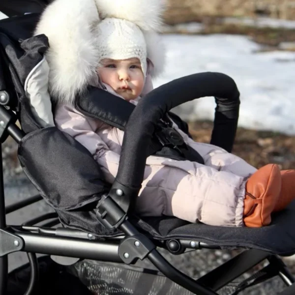 Jogging Stroller Three Wheels Baby stroller, lightweight strollers High view one-key folding,faster delivery - Image 5
