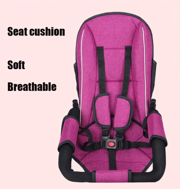 lightweight strollers tricycle for baby, foldable for children age 1-3-5,multifunctional children's tricycle stroller - Image 2