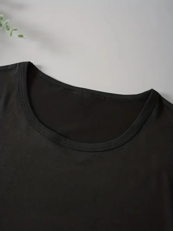 PARIS Print T-shirt, Short Sleeve Crew Neck Casual Top For Summer & Spring, Women's Clothing - Image 5