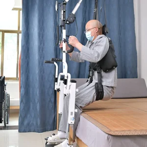 Multifunctional electric lift patient hemiplegia wheelchair disabled elderly home bathing care lifting transfer artifact