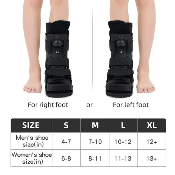 Air Cam Walker Fracture Boot-Short Orthopaedic Boot-For Foot Fracture Ankle Sprain Rehabilitation Walker Brace - Image 4