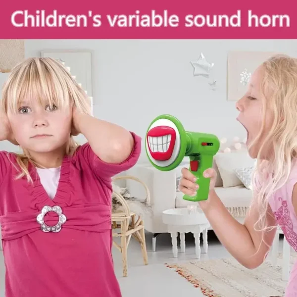Children's Voice Changing Toy With 6 Sound Effects, Role-Playing Voice Speaker, Children's Handheld Amplifier, Parody Toy - Image 3