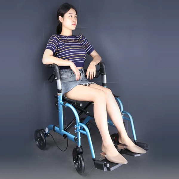 JayCreer Aluminum Rollator Walker - Image 2