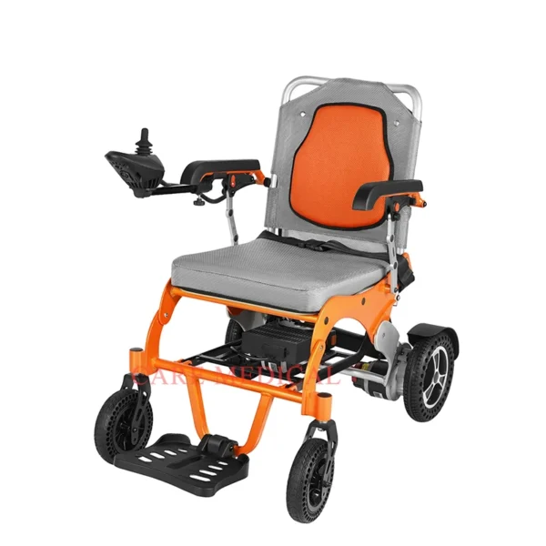 New Product Lightweight Folding Electric Wheelchair For Disabled And Elderly Wheelchair Electric - Image 2