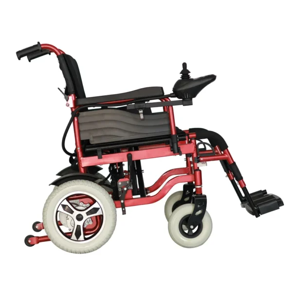 Lightweight Carbon Steel Electric Wheelchair, Foldable Medical Travel Electric Wheelchair 50156-L187 - Image 2