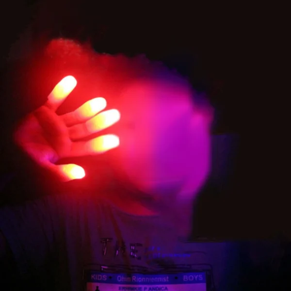 2/4/6pcs Magic Light Up Finger Fingers LED Tricks Thumb Props Christmas Christmas Festival Party Novelty Funny Toys - Image 6