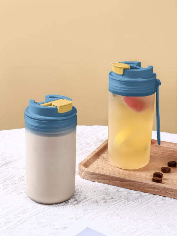 WORTHBUY Water Bottle Plastic Transparent Water Cup Reusable Travel Bottle Outdoor Water Bottle Multipurpose Drink Items - Image 2