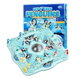 Party Game Penguin Chess Board Game Family Game Toys for 1-4 Players Competition Challenge Friend Interaction ‌kill time Toys