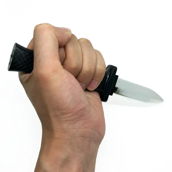 Halloween Trick People Simulation Dagger Funny Props Touching People Telescopic Bayonet Sliding Leaf Prank Child Toy Gadget - Image 4