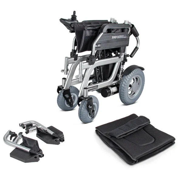 Electric wheelchair disabled wheelchair elderly portable cart - Image 5