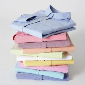 2023 Women’s Casual Long Sleeve Cotton Oxford Shirt – White Blouse, High-Quality Office Top for Ladies