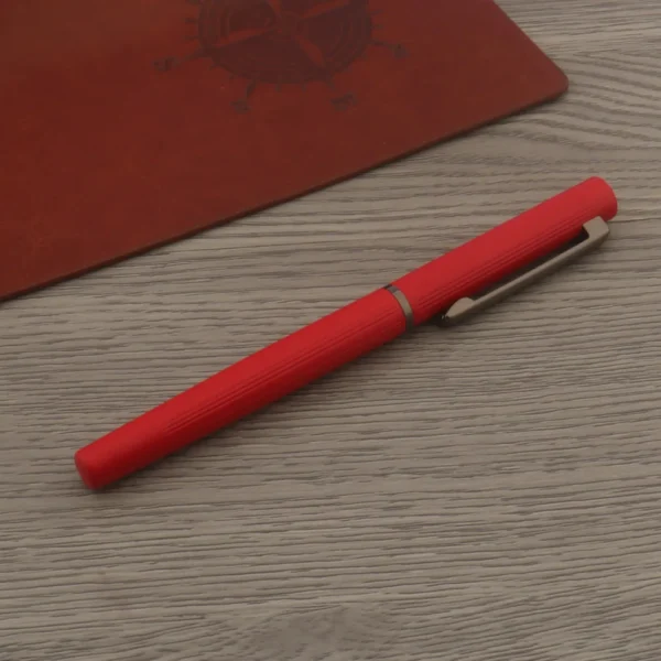 luxury Metal 03 Fountain Pen Gun grey Frosted blue ink pen Stationery Office school supplies ink pens - Image 5