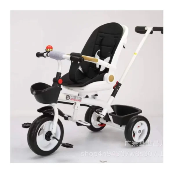 Poussette Bébé Baby Carriage Children's Tricycle Multi-Functional Four-in-One Baby Stroller Children's Baby Troller - Image 5