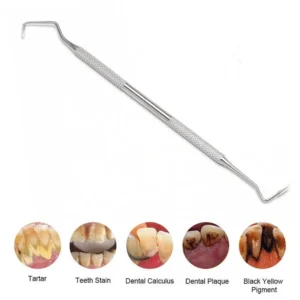 1PC Dental Sickle Tartar Calculus Removers Scratch Dentist Scaler Spatula Teeth Pick Scraper Oral Hygiene Tooth Cleaning Tool