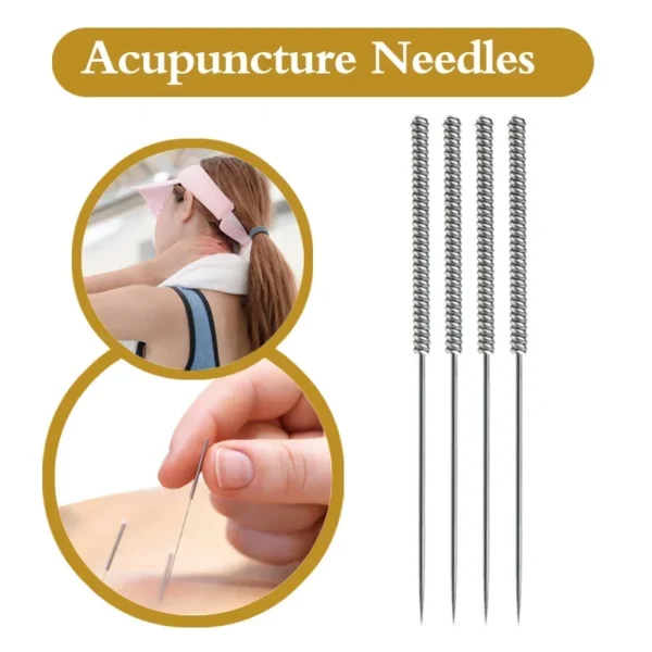 500 PCS High Quality Acupuncture Needle Massage Disposable Sterile Sharp 10 Needles Accupuncture with 1 Guide Tube Beauty Health - Image 5