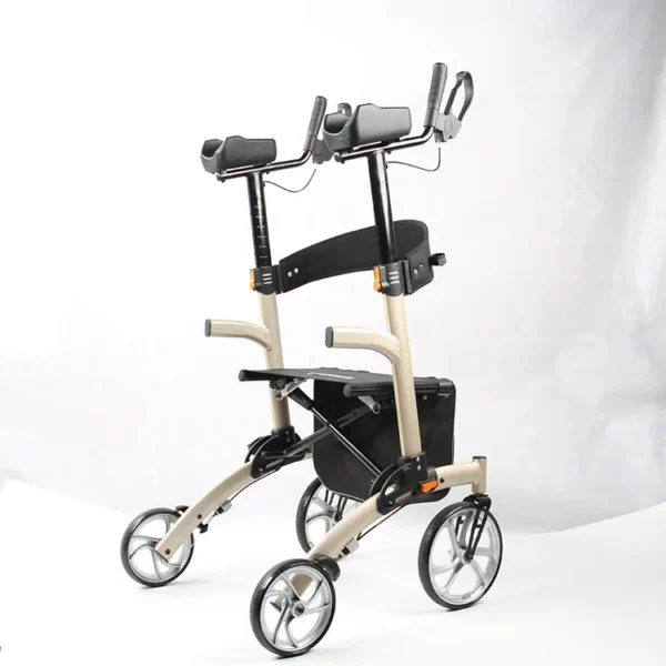 Folding Mobility Walker Rollator With Seat and armrest - Image 2