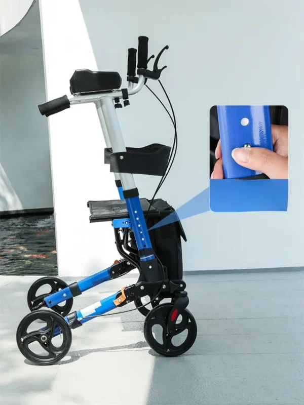 Practical Walking Aid for The Elderly, Walking Rehabilitation Walker, ‌Strolling‌ Aid for The Disabled, Walking Cane ‌Locomotion - Image 4