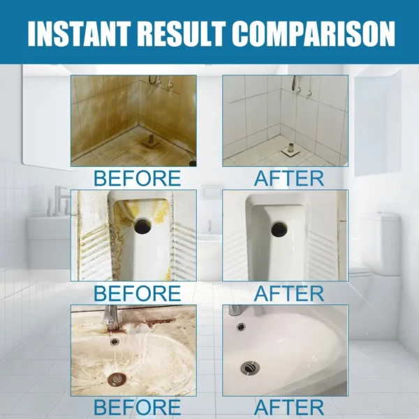 Porcelain Tile Marble Cleaning Spray Rust Stains Removal Decontamination Floor Cleaner Moisture Proof Ceramic Tile Maintenance - Image 4