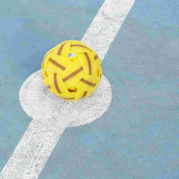 Plastic Woven Football Toy Ancient Sport Game Children Toys Reusable Soccer Ball Decor Outdoor Fun Sports Toy Balls Plastic - Image 3