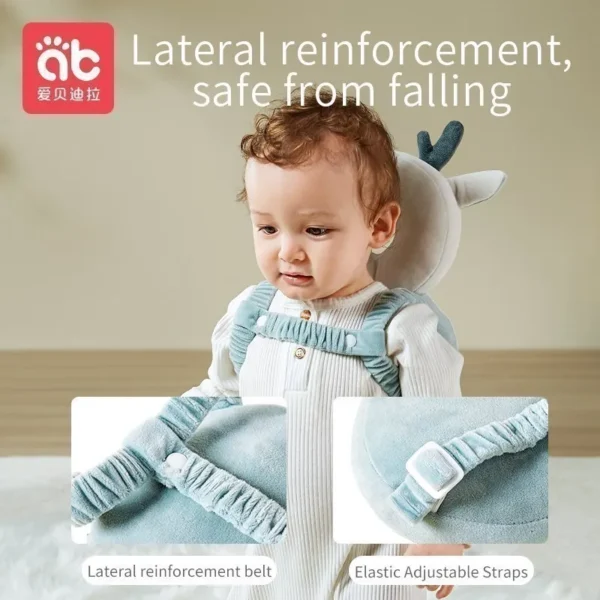 AIBEDILA Baby Head Protection Headrest Cushions for Babies Newborn Baby Care Things Gadgets Bedding Kids Security Pillows AB268 - Image 4