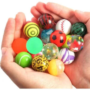 20Pcs/30mm Assorted High Bounce Rubber Balls Kids Gift Funny Floating Juggling Jumping Outdoor Sports Toys Bouncing Balls