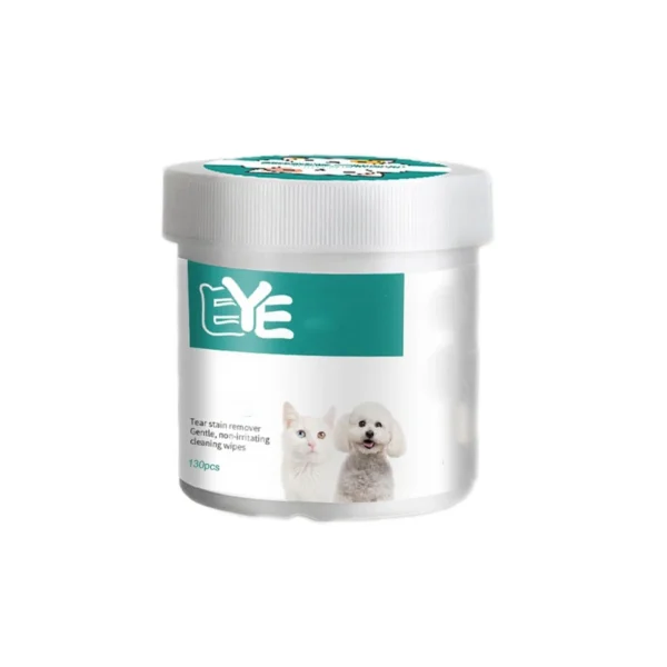 Pet Eye Wipes Cats And Dogs Tearmark Wet Wipes Cats And Dogs Universal No Irritation Cleaning Products 130 Canned Wipes - Image 5