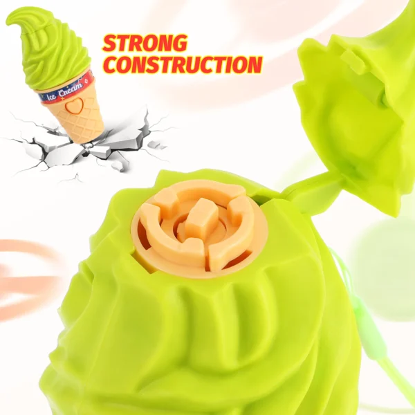 Kids Luminous Flying Disc Propeller Toys Cute Ice Cream Launcher Flying UFO Toy Spinning Top Outdoor Game Gift for Kids - Image 6