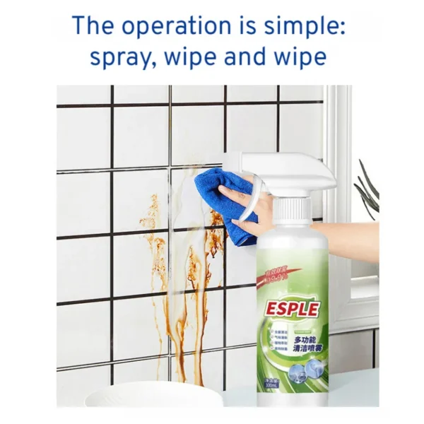 Kitchen Bath MultiPurpose Cleaning Spray Large Capacity One Spray Stain Remover Oil Stain Remover - Image 5