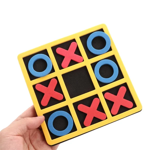 OX Tic-tac-toe Chess Parent-child Interactive Leisure Board Montessori Game Chess Development Intelligent Educational Toy - Image 2