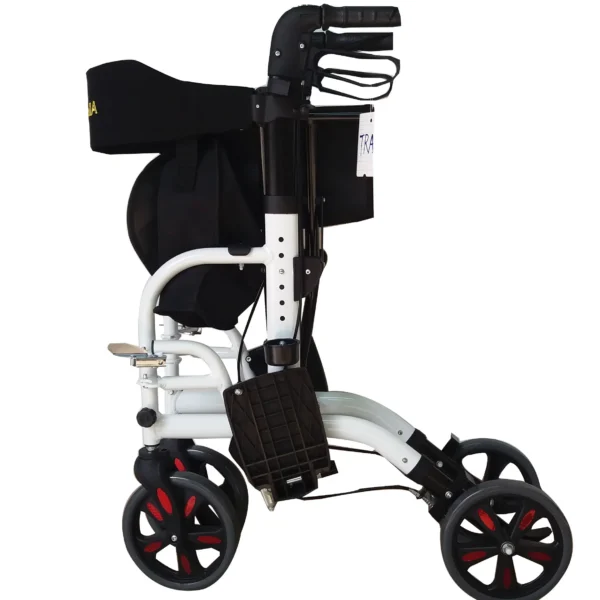 Trainsit chair Foldable Rehabilitation mobility lightweight rollator and wheelchair for adults TRA08 Travel goods for the elde