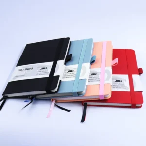 Dot DingDot Matrix Notebook Business Notepad AdvancedpuLeather Simple Student Journal Book