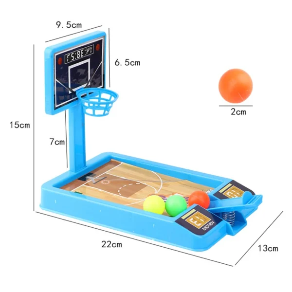 Board Game Mini Basketball Finger Shooting Machine Party Table Interactive Sport Games Parents Children Boys Girls Desktop Toy - Image 4
