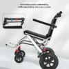 12-Inch honeycomb wheel folding lightweight wheelchair scooter tie rod model - Image 6