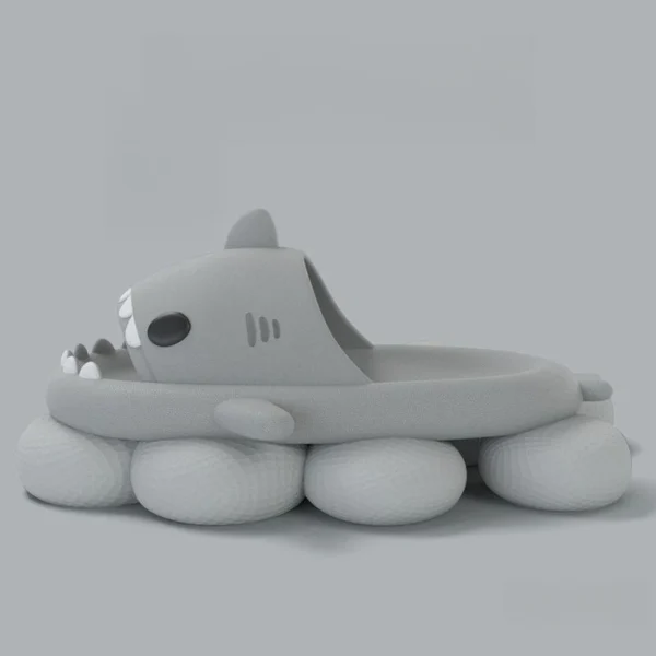New Style Shark Slippers Women Summer Cute EVA Flip Flops Men Non-slip Indoor Outdoor Slides Girls Boys Beach Shoes Sandals - Image 6