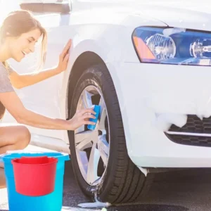 1pc Car Washing Bucket, Hanging Wash Bucket for Car Washing,Car Wash Bucket Organizer, Multipurpose Car Wash Bucket Professional