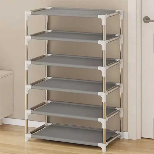 Multi-story dormitory simple cabinet home simple shoe rack space saving and economy new home dustproof shoe cabinet - Image 4