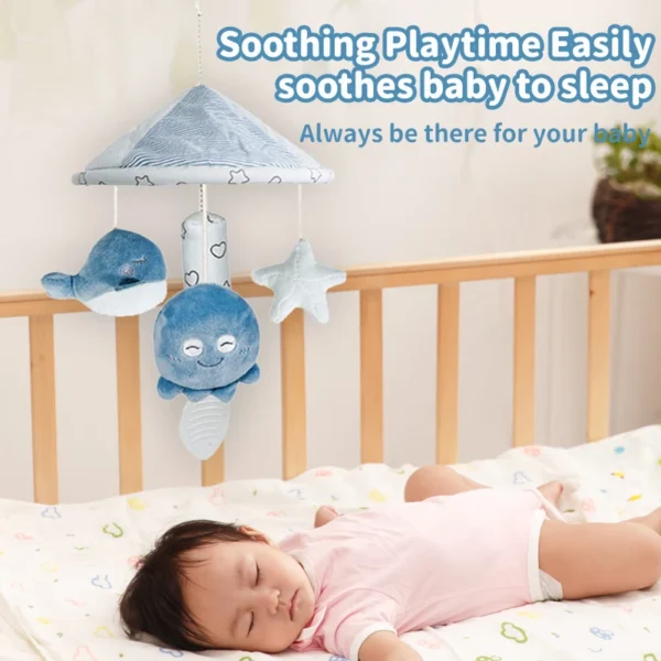 New Baby Plush Stroller Toys Hanging Rattles Sensory Learning Toy Baby Rattles Mobiles Animal Educational Baby Toys 0-12 Months - Image 2