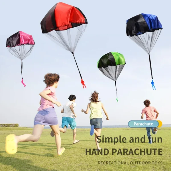 Parachute Toys For Kids Hand throwing Outdoor Flying Parachute Men Outside Toys Easter Basket Stuffers Idea Unique Boy Girl Gift - Image 3