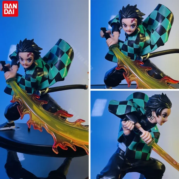 Hot Demon Slayer Anime Figure Tanjirou Agatsuma Zenitsu Kyoujurou Anime Model Action Figure PVC collection Toy for Kids Gift - Image 4