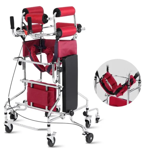 High Quality Adult Walker & Rollator Elderly Disabled Walking Training Aid for Rehabilitation Standing Support - Image 2