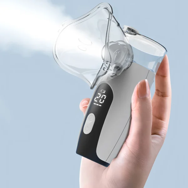 Portable Mesh Nebulizer for Adult Child Medical Handheld Humidifier Silent Nebulizador Inhaler Humidifier Inhalator Atomizer - Image 2