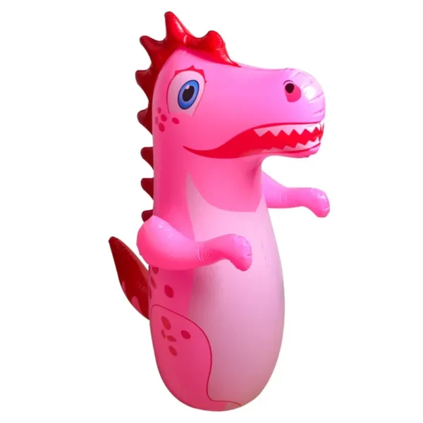 Children Adult Tumbler Boxing Inflatable Standing Punching Bag Boys Dinosaur Sport Toys Kids Activity Outdoors Game Gift - Image 5