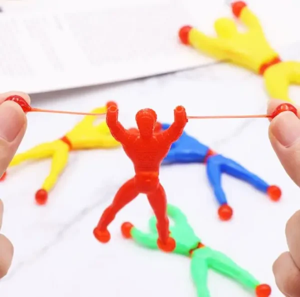 10/20pcs Funny Sticky Wall Climbing Men Toys for Children Plastic Climbing Flip Man Attractive Classic Gift Kids Novelty Toy DDJ - Image 2
